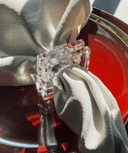 Napkin Square Ring (x 2)