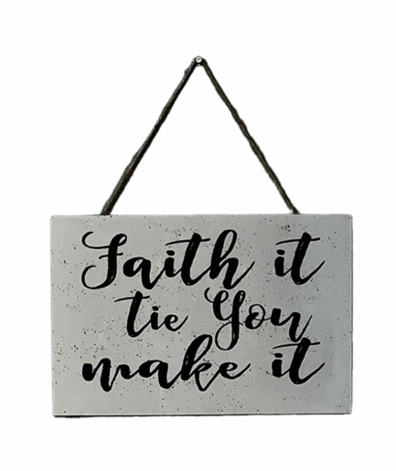 Faith It Tie